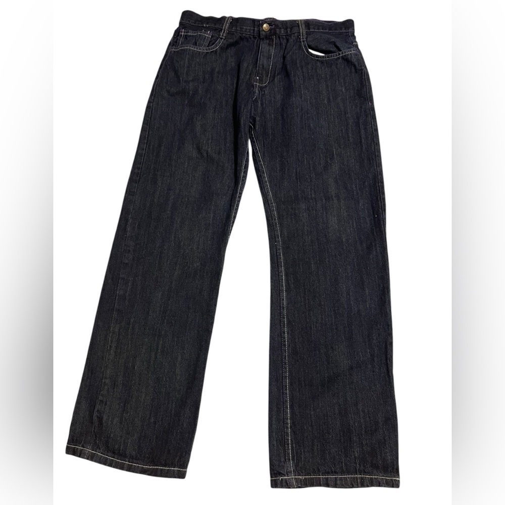 Men's Classic Black Jeans